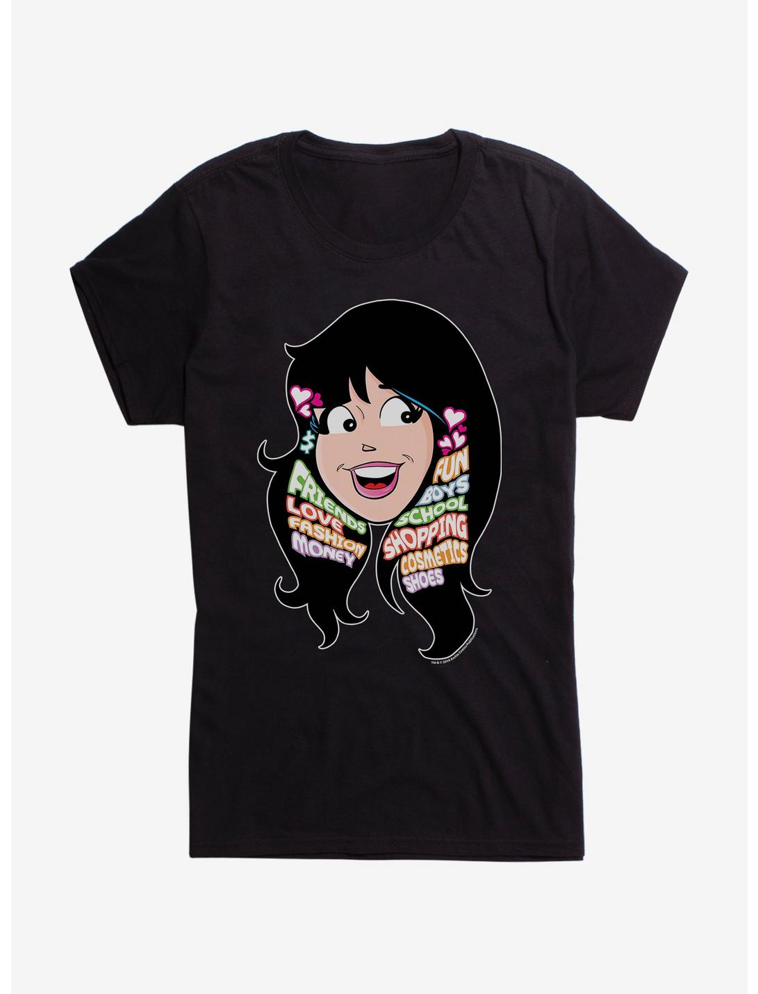 Archie Comics Veronica Face Girls T-Shirt, , hi-res