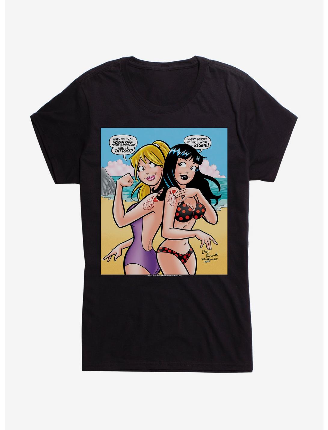 Archie Comics Betty & Veronica Beach Girls T-Shirt, BLACK, hi-res