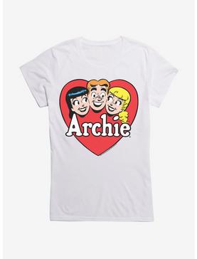 Archie Comics Trio Heart Girls T-Shirt, WHITE, hi-res