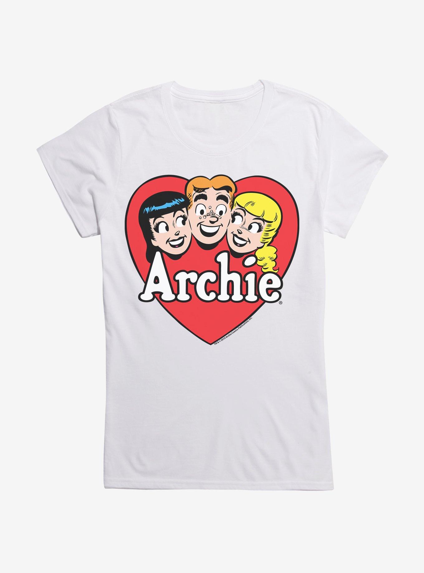 Archie Comics Trio Heart Girls T-Shirt, , hi-res