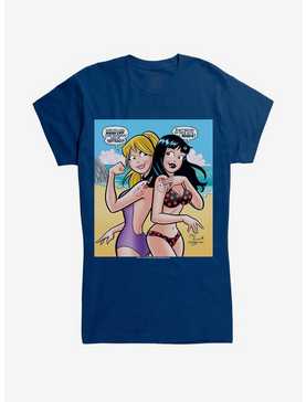 Archie Comics Betty & Veronica Beach Girls T-Shirt, NAVY, hi-res
