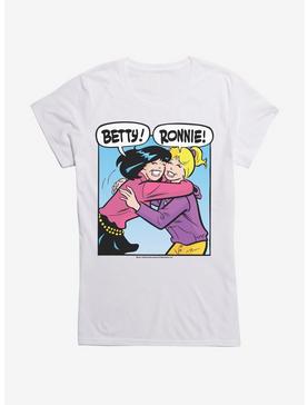 Archie Comics Betty & Ronnie Girls T-Shirt, WHITE, hi-res