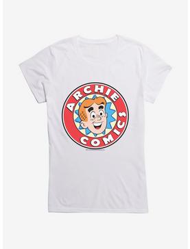 Archie Comics Logo Girls T-Shirt , WHITE, hi-res