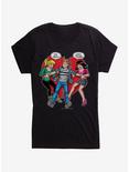 Archie Comics Love Triangle Girls T-Shirt, BLACK, hi-res