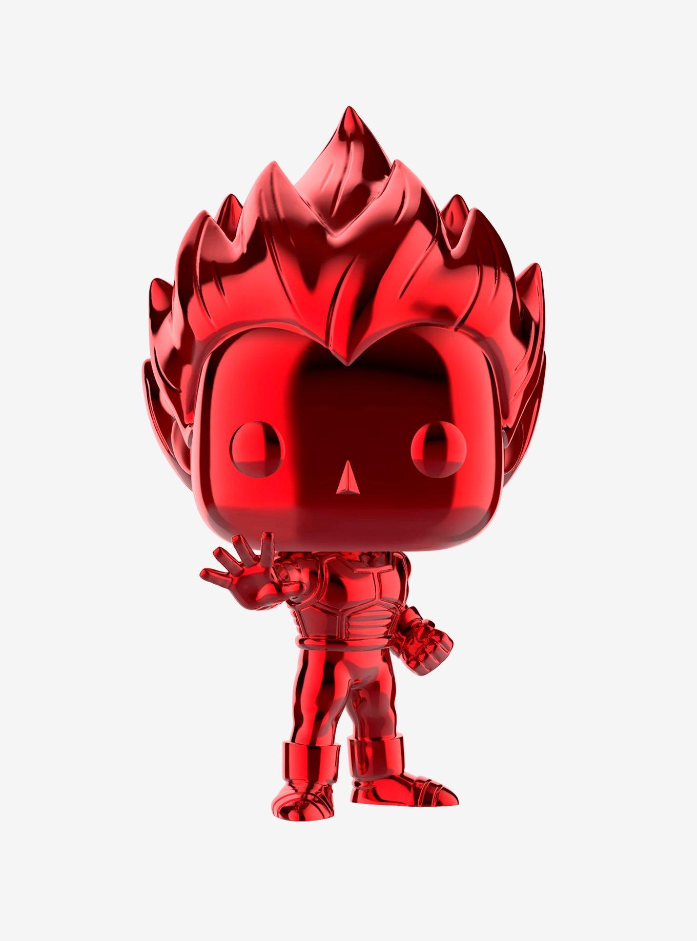 Funko Dragon Ball Z Pop! Super Saiyan Vegeta (Red Chrome) Vinyl Figure Summer Convention Exclusive, , hi-res