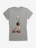 Chilling Adventures of Sabrina Broom Girls T-Shirt, HEATHER, hi-res