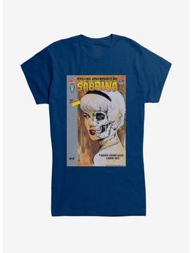 Chilling Adventures of Sabrina Half Skull Face Girls T-Shirt, , hi-res