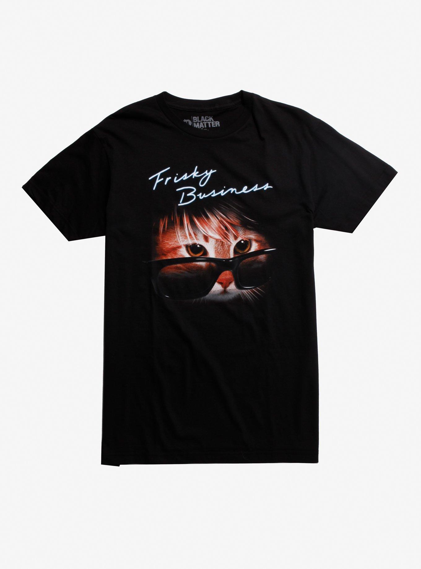 Frisky Business Cat T-Shirt, MULTI, hi-res