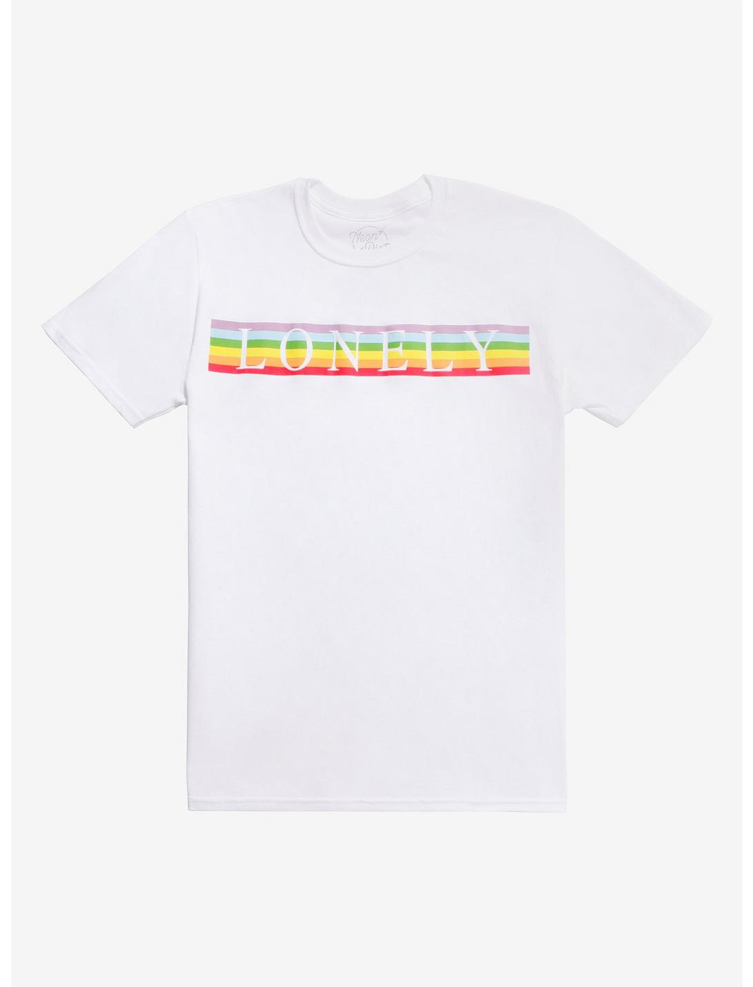 Rainbow Lonely T-Shirt, MULTI, hi-res