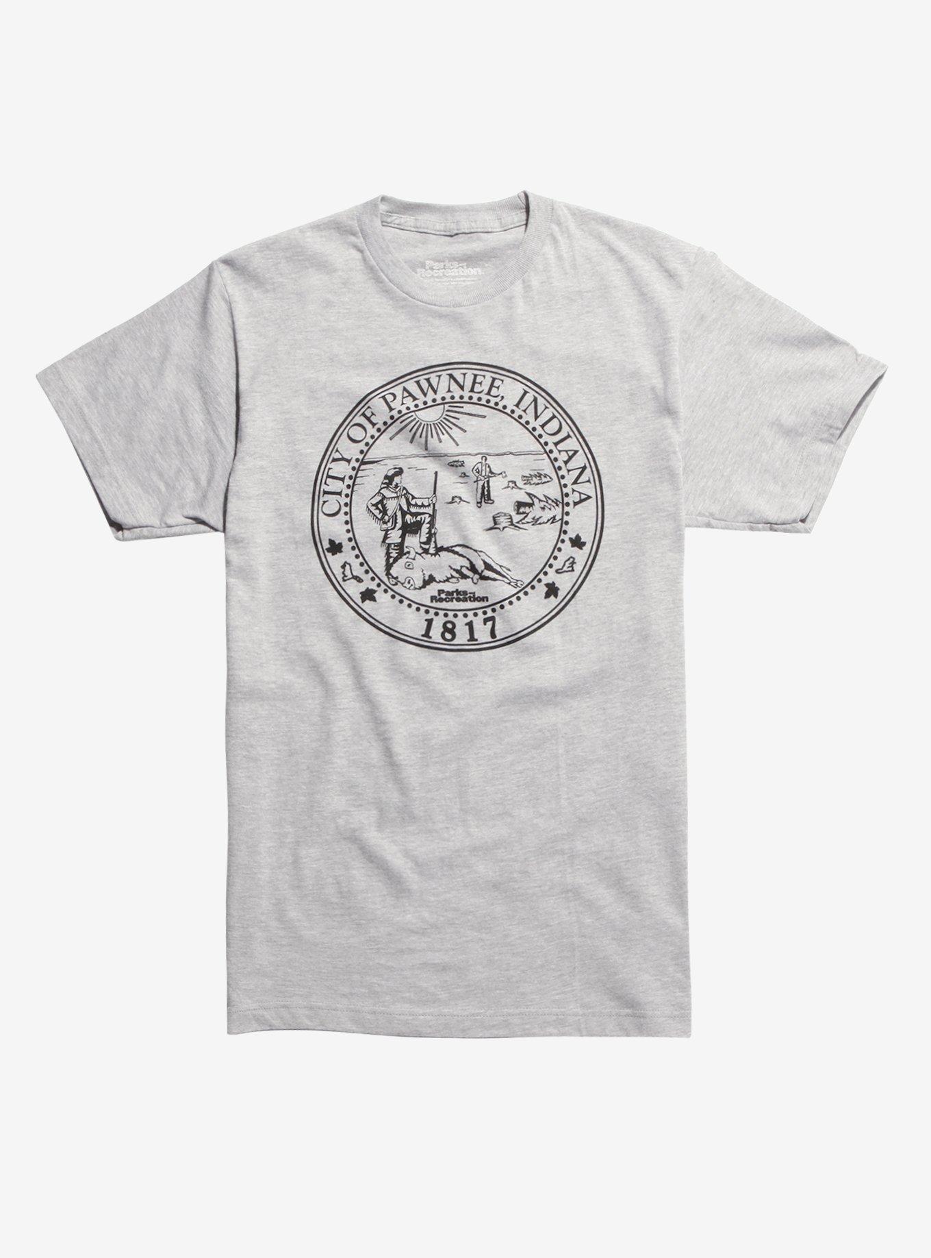 Parks And Recreation Pawnee City Seal T-Shirt | Hot Topic