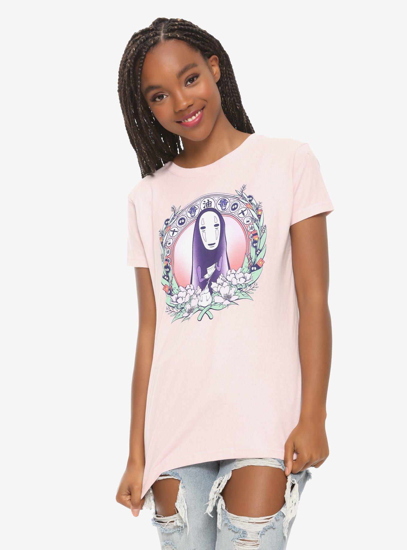 Her Universe Studio Ghibli Spirited Away Kaonashi Girls T-Shirt 