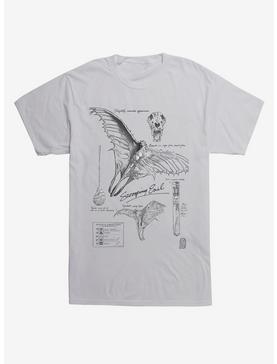 Fantastic Beasts Swoop Bird Sketches T-Shirt, , hi-res