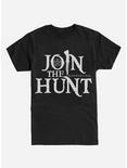 Supernatural Join The Hunt Logo T-Shirt, BLACK, hi-res