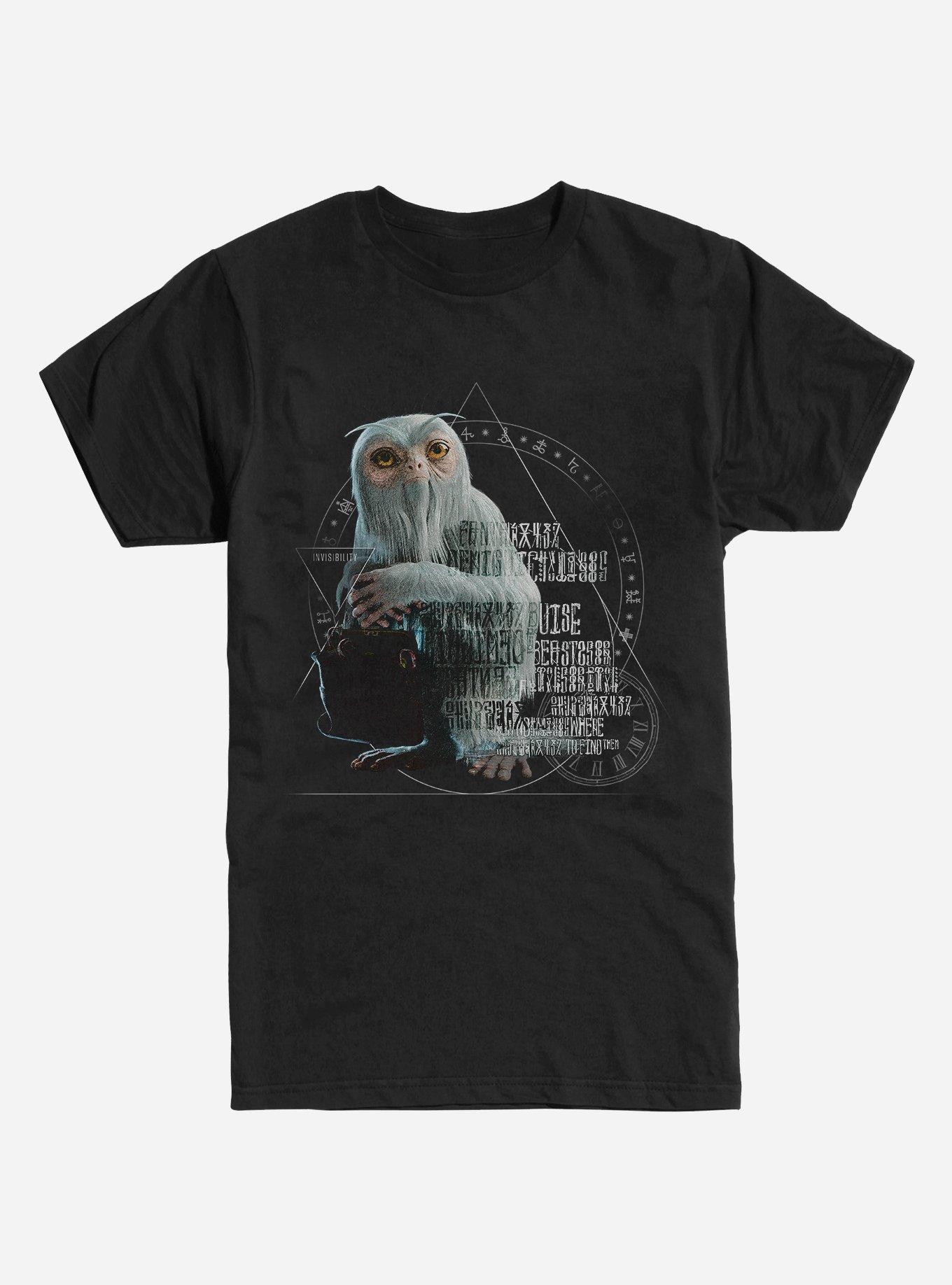Fantastic Beasts Demiguise Symbols T-Shirt, , hi-res