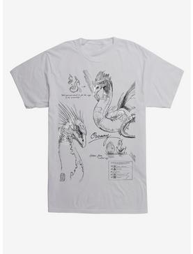 Fantastic Beasts Occamy Sketches T-Shirt, , hi-res