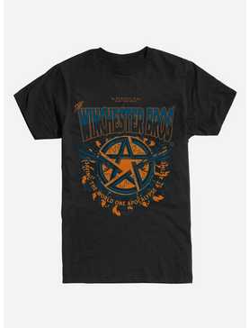 Supernatural Winchester Bros Pentagram T-Shirt, , hi-res