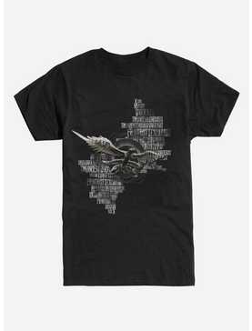 Fantastic Beasts Thunderbird Script T-Shirt, , hi-res