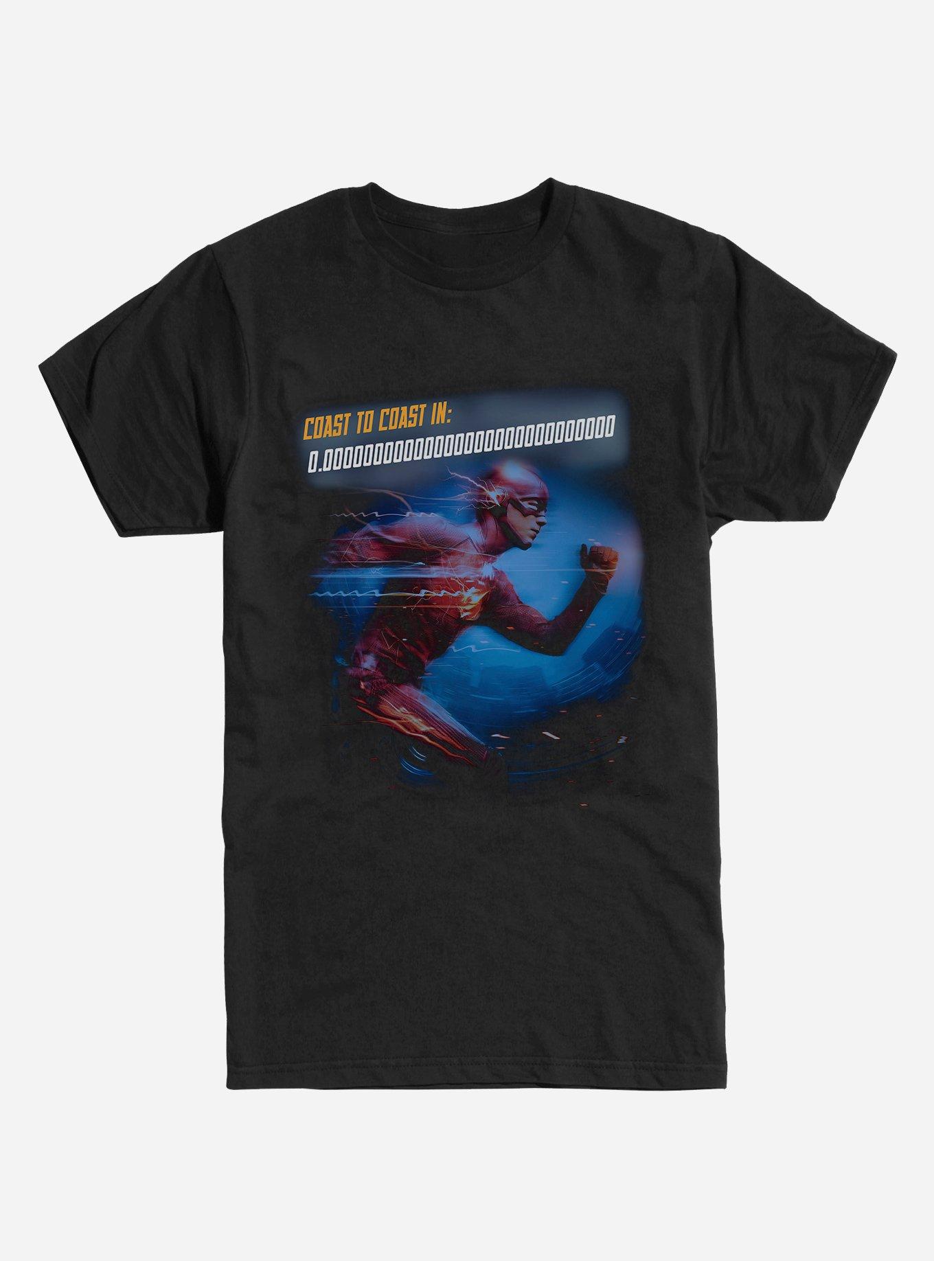 DC Comics The Flash Coast To Coast T-Shirt, , hi-res