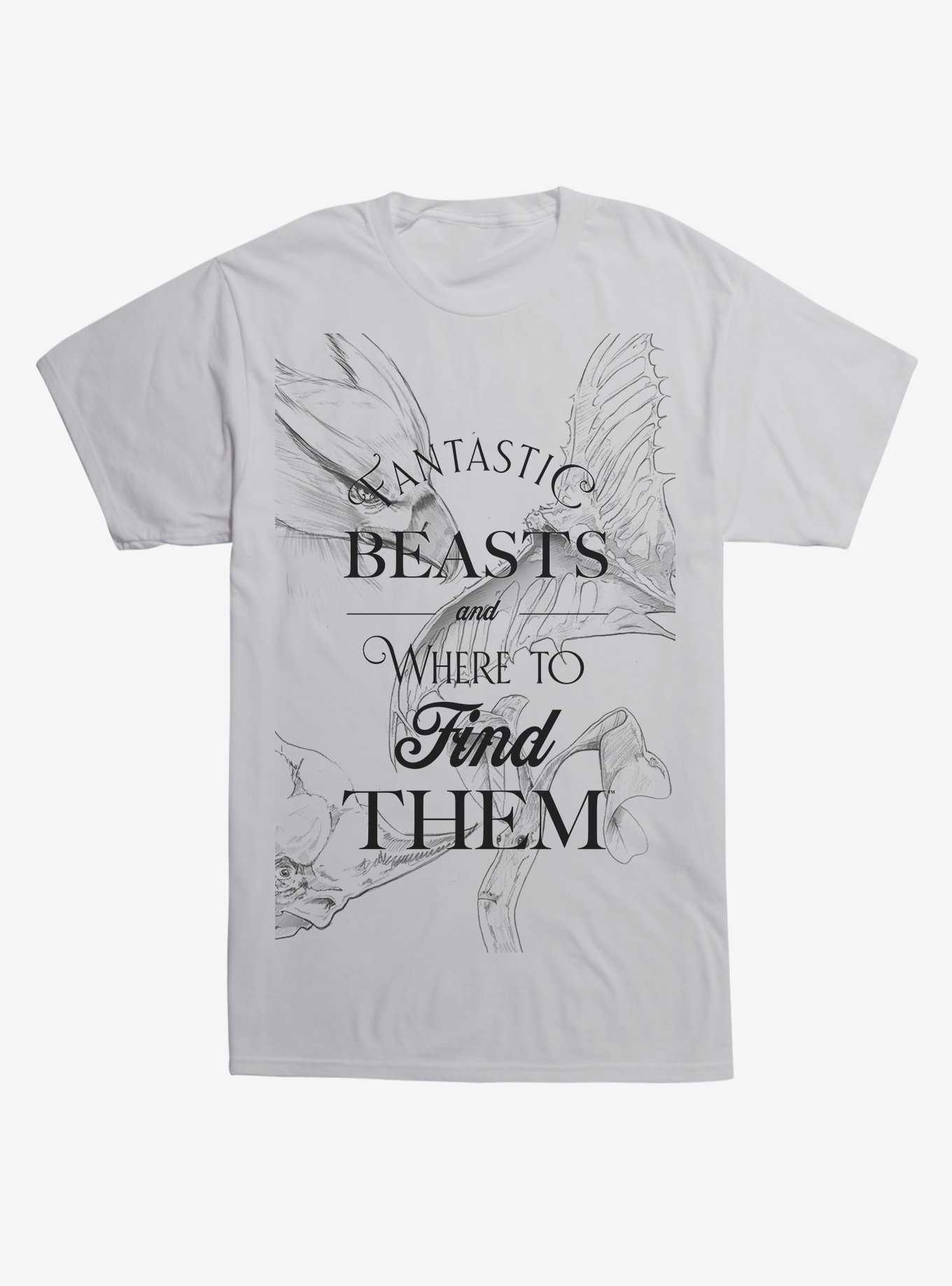 Fantastic Beasts Where To Find Them T-Shirt, , hi-res