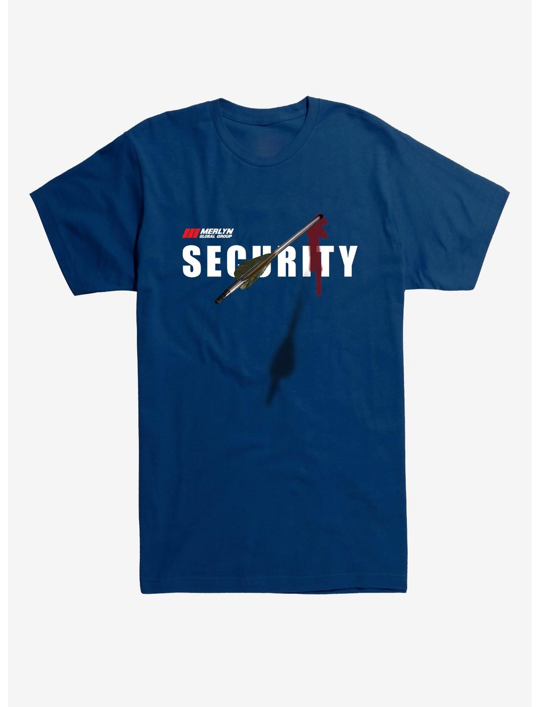 DC Comics Arrow Security T-Shirt, MIDNIGHT NAVY, hi-res