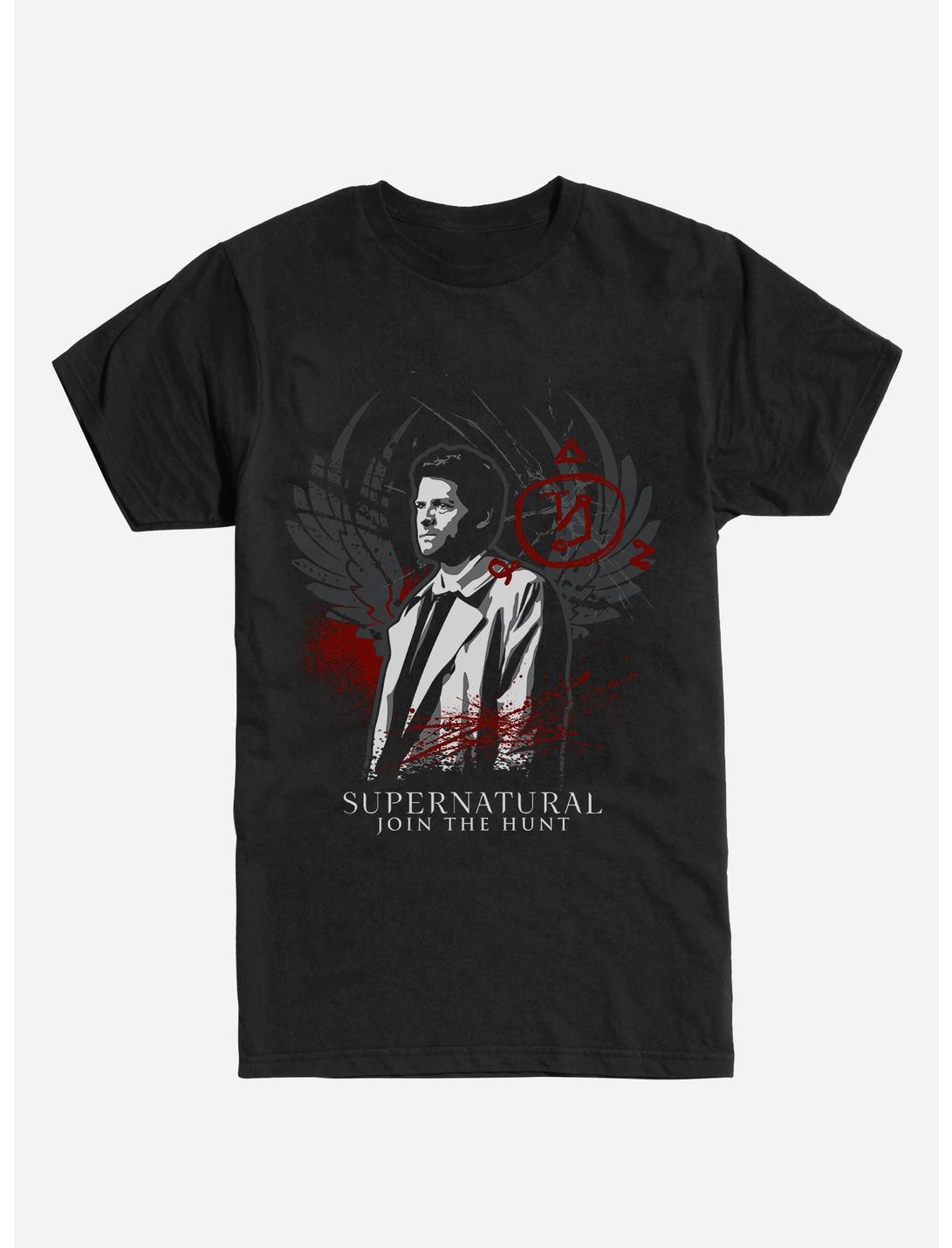 Plus Size Supernatural Castiel T-Shirt, , hi-res