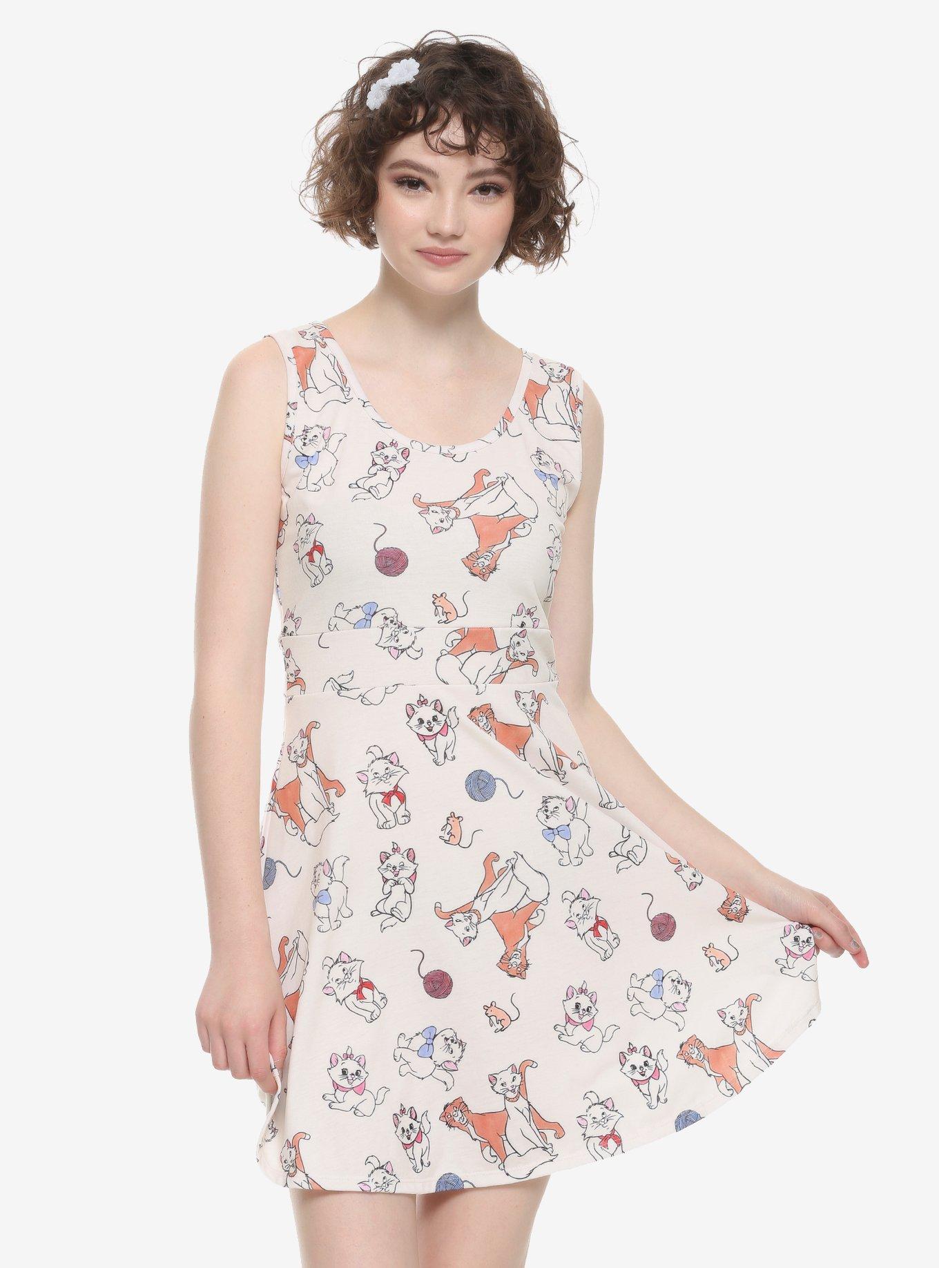 Disney Aristocats Characters Dress, MULTI, hi-res