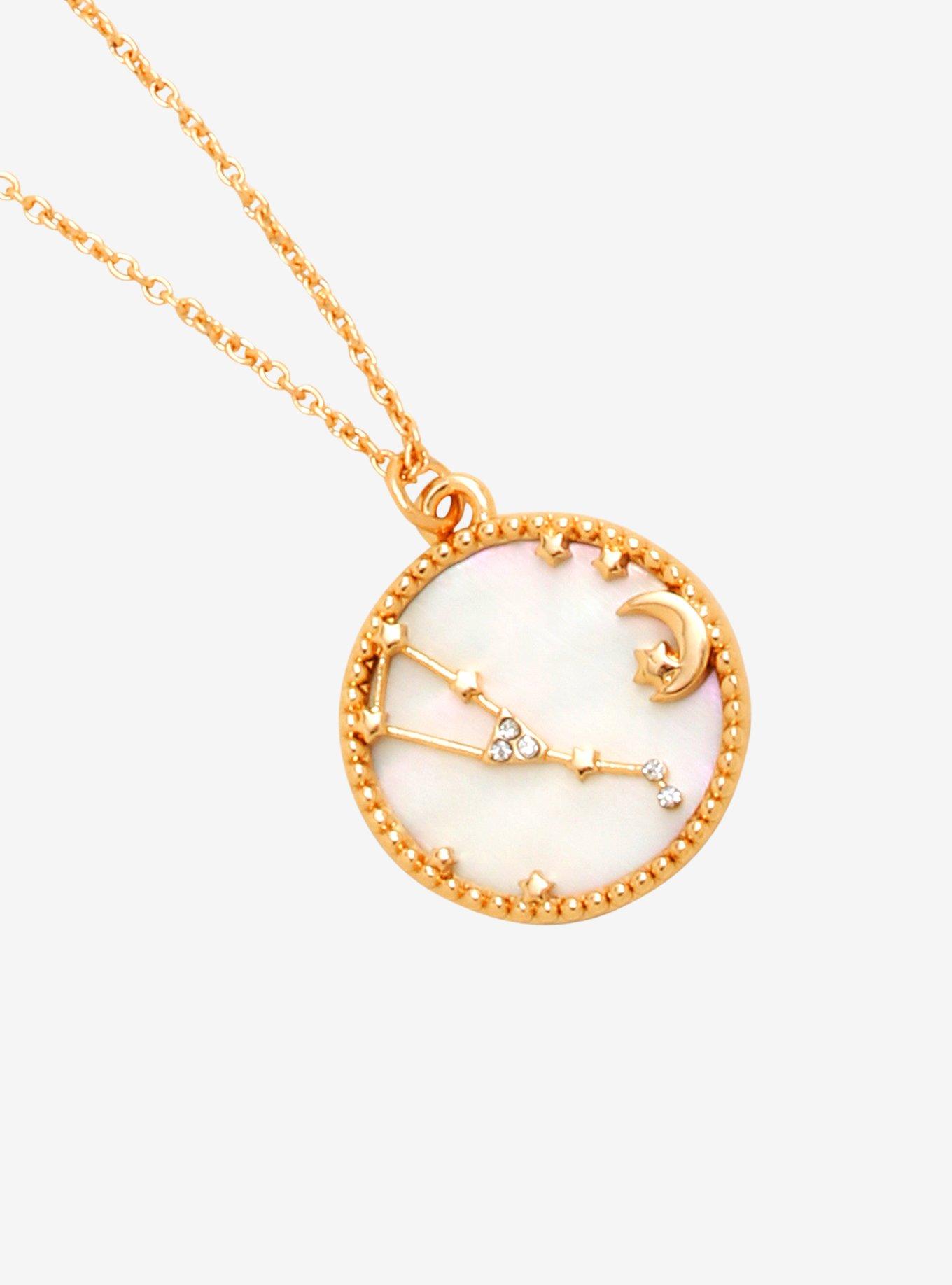 Taurus Constellation Coin Necklace - BoxLunch Exclusive, , hi-res