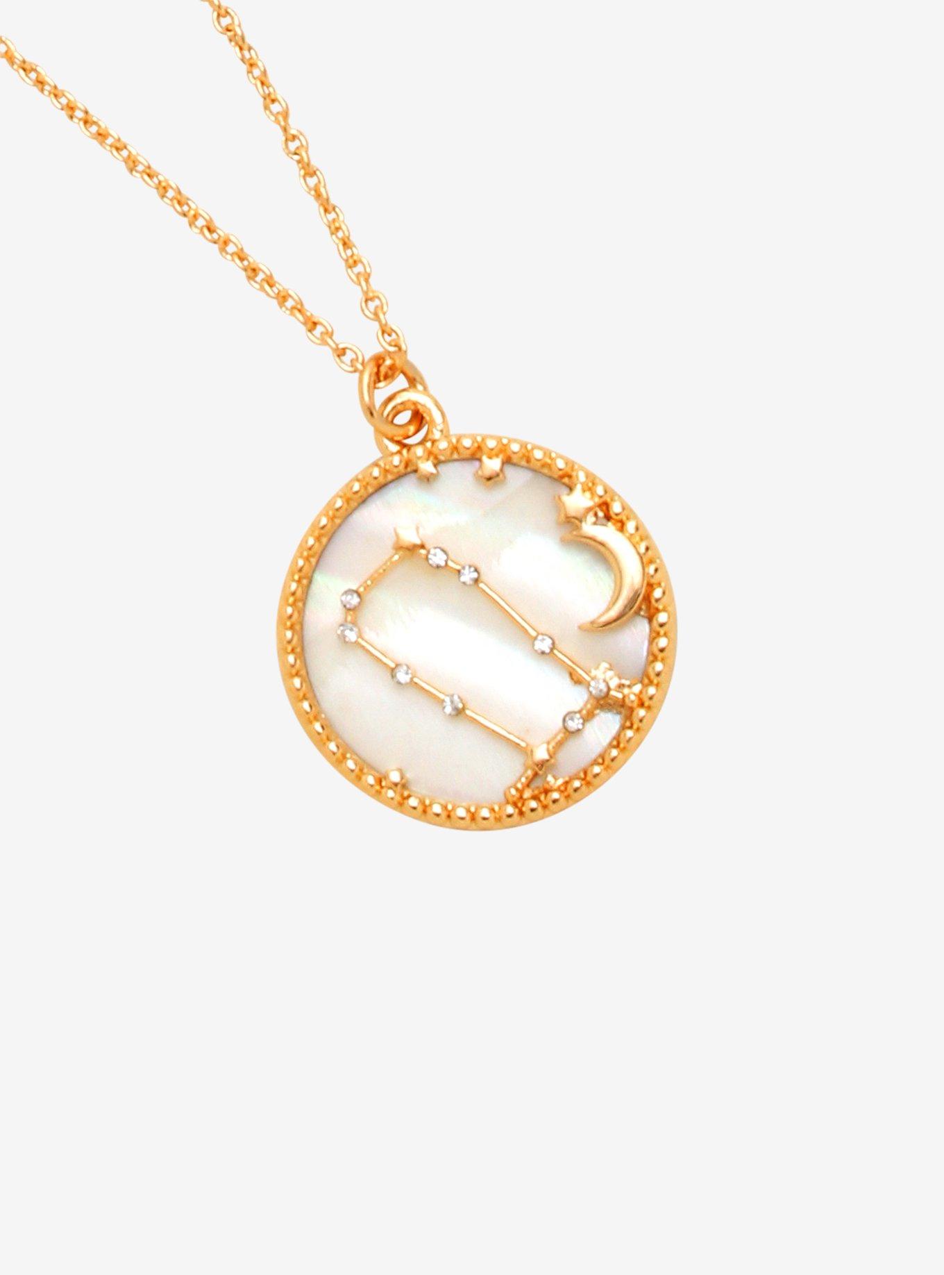 Gemini Constellation Coin Necklace - BoxLunch Exclusive, , hi-res