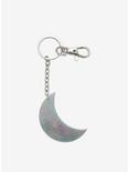 Iridescent Moon Key Chain, , hi-res