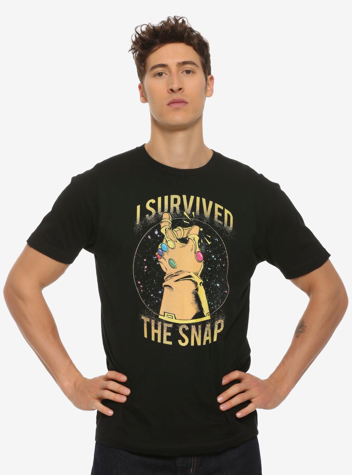 i survived the snap thanos shirt