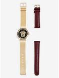 Harry Potter Gryffindor Metal & Leather Watch Set - BoxLunch Exclusive, , hi-res