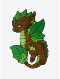 Sage Dragon Enamel Pin, , hi-res