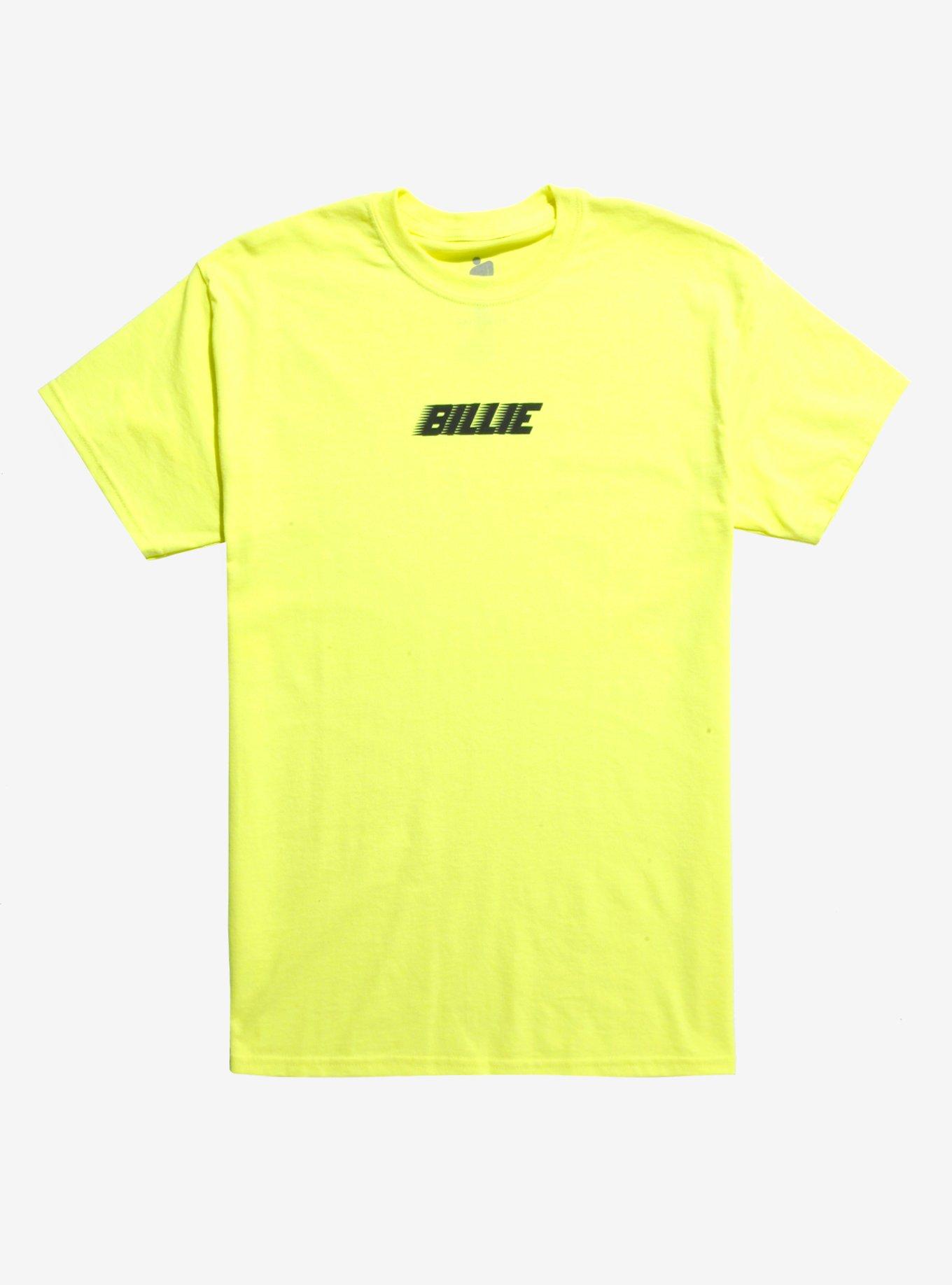 Billie Eilish Racing Logo T-Shirt, YELLOW, hi-res