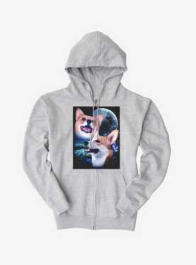 Space Corgi Hoodie, , hi-res