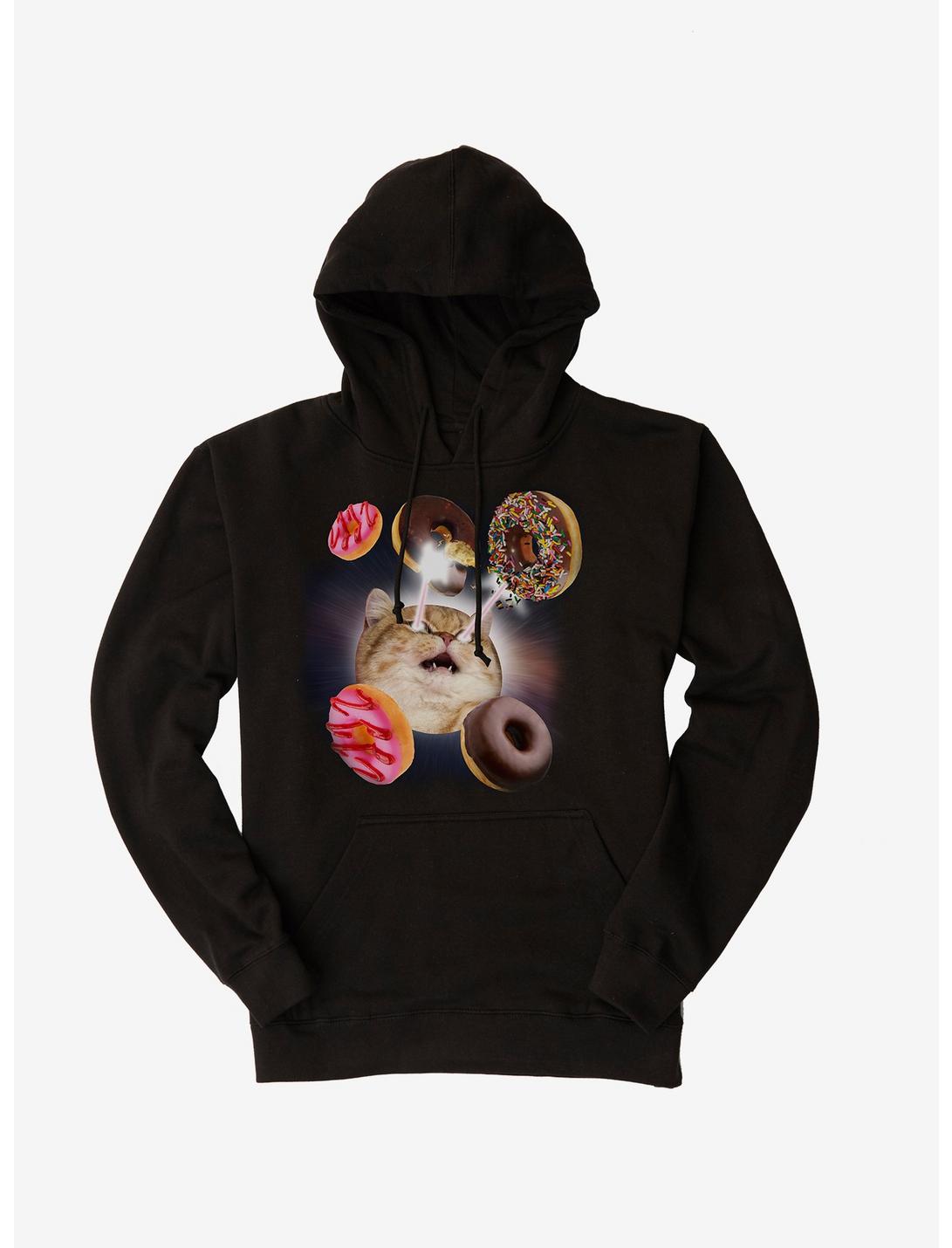 Donut Beams Hoodie, BLACK, hi-res