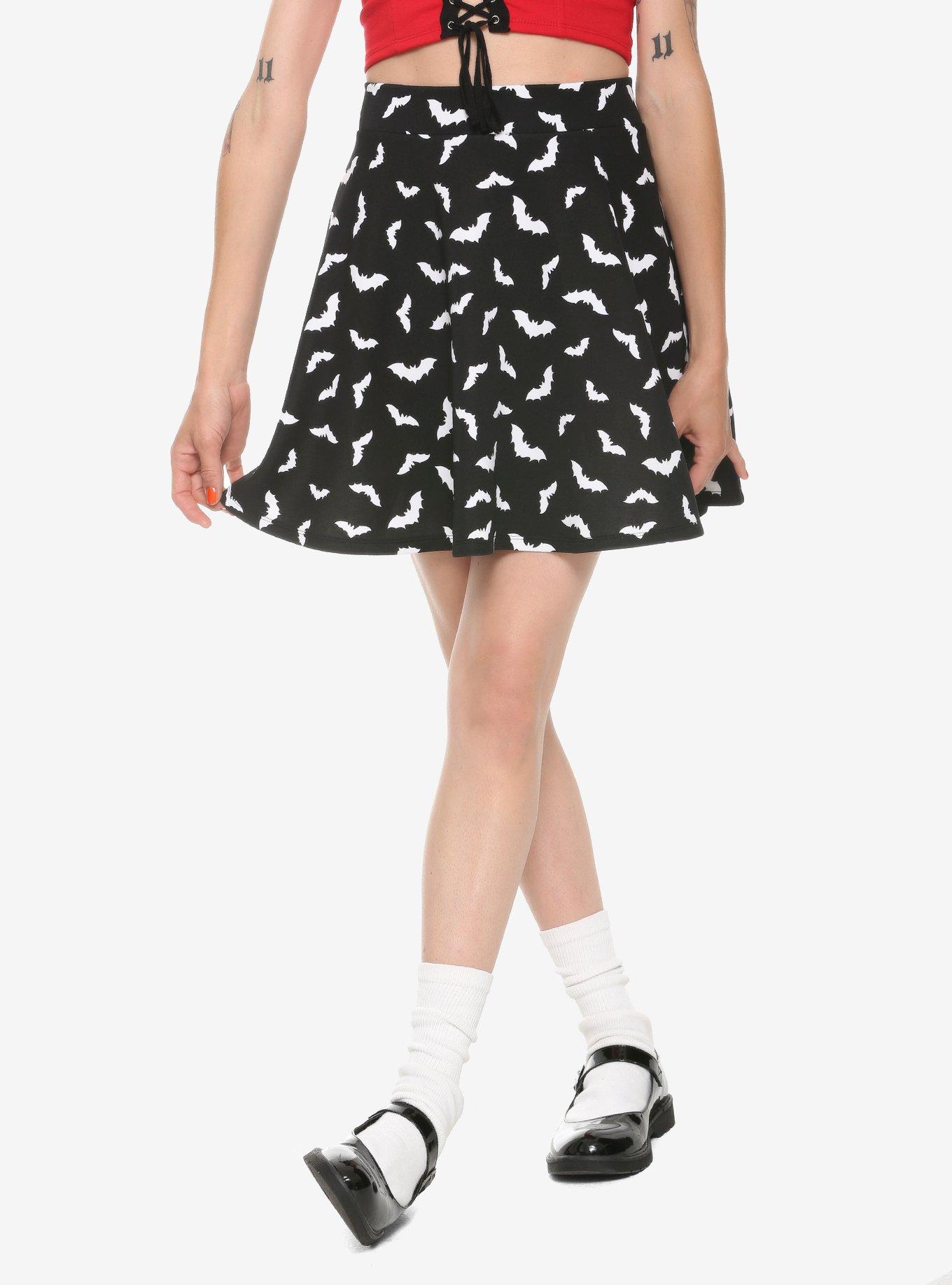 Bat Skater Skirt, MULTI, hi-res