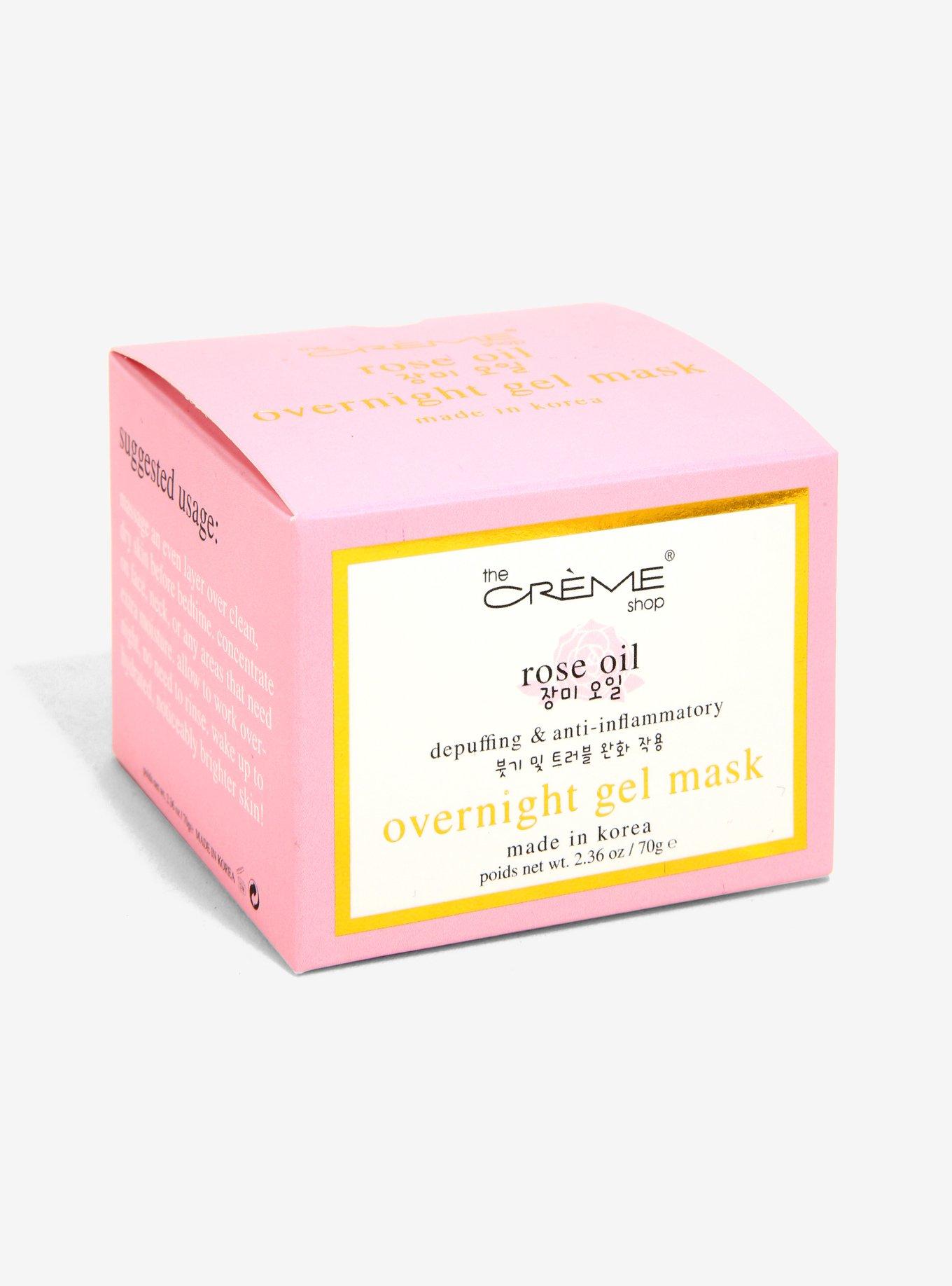 The Creme Shop Rose Oil Overnight Gel Mask, , hi-res