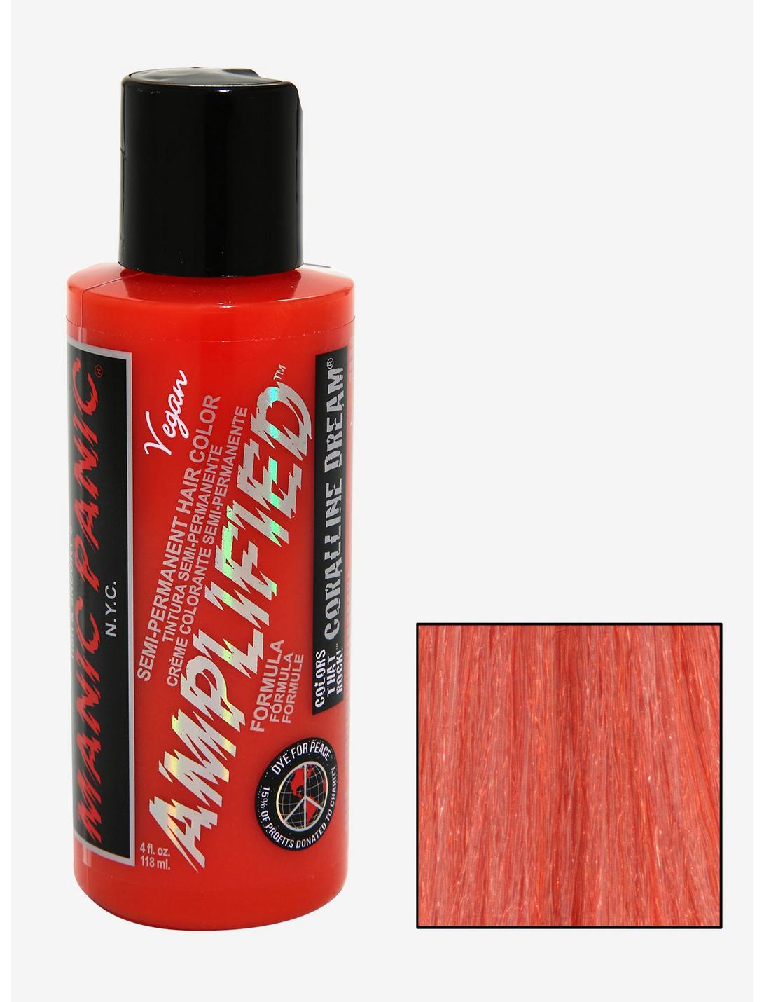 Manic Panic Amplified Coralline Dream Semi-Permanent Hair Dye, , hi-res