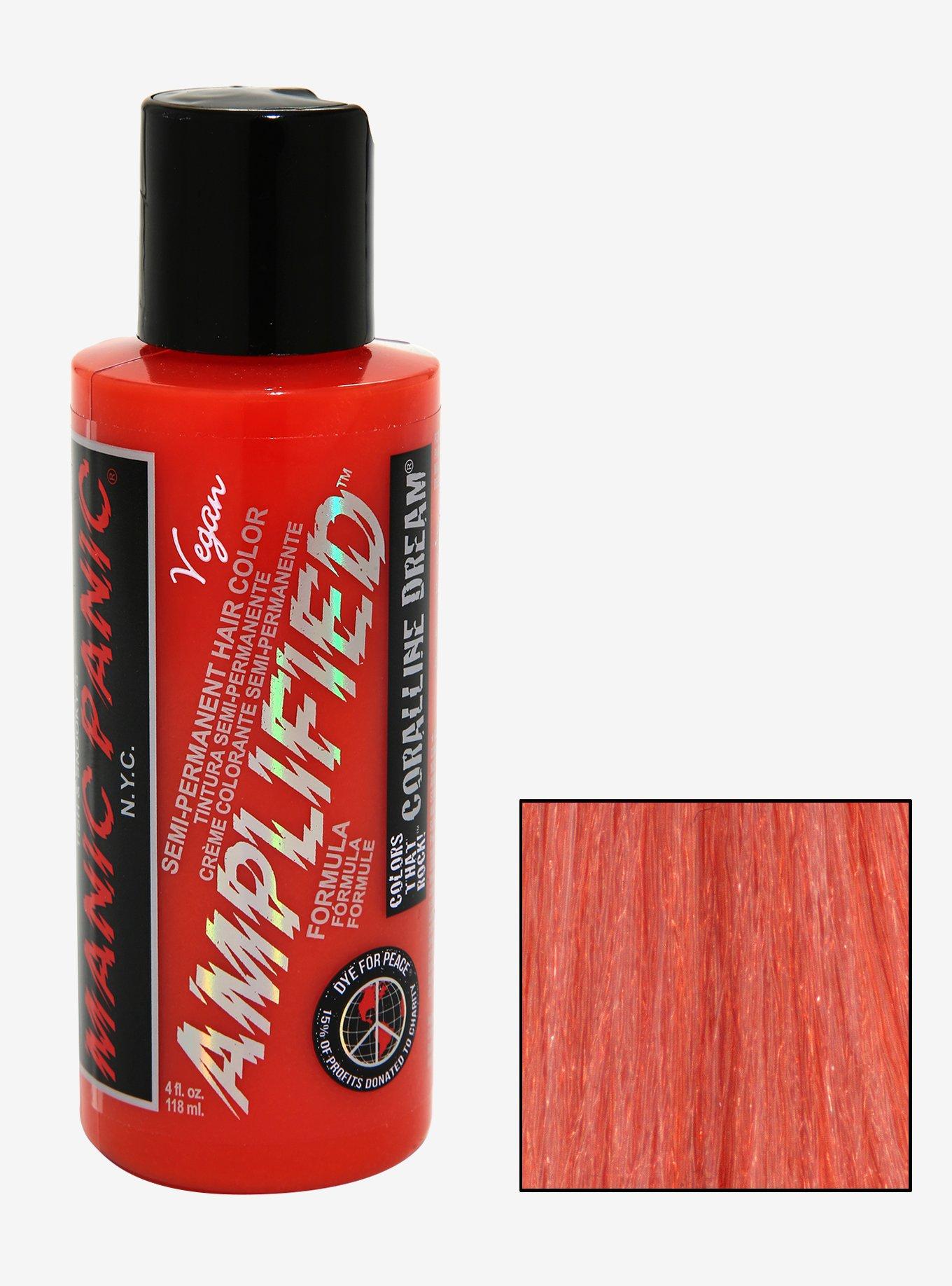 Manic Panic Amplified Coralline Dream Semi-Permanent Hair Dye, , hi-res