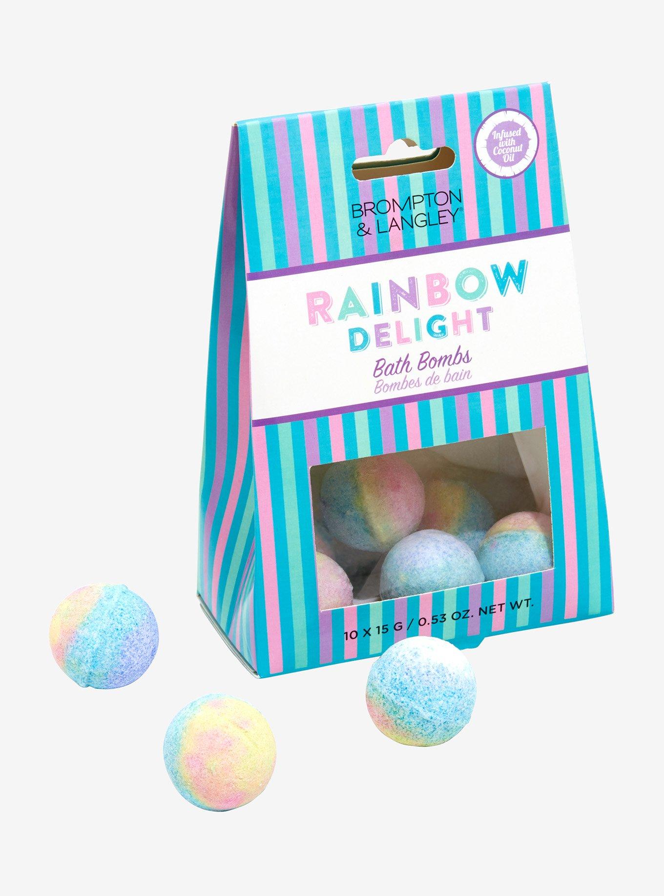 Rainbow Delight Mini Bath Bombs, , hi-res