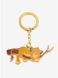 Loungefly Disney The Lion King Sleeping Simba Enamel Keychain - BoxLunch Exclusive, , hi-res