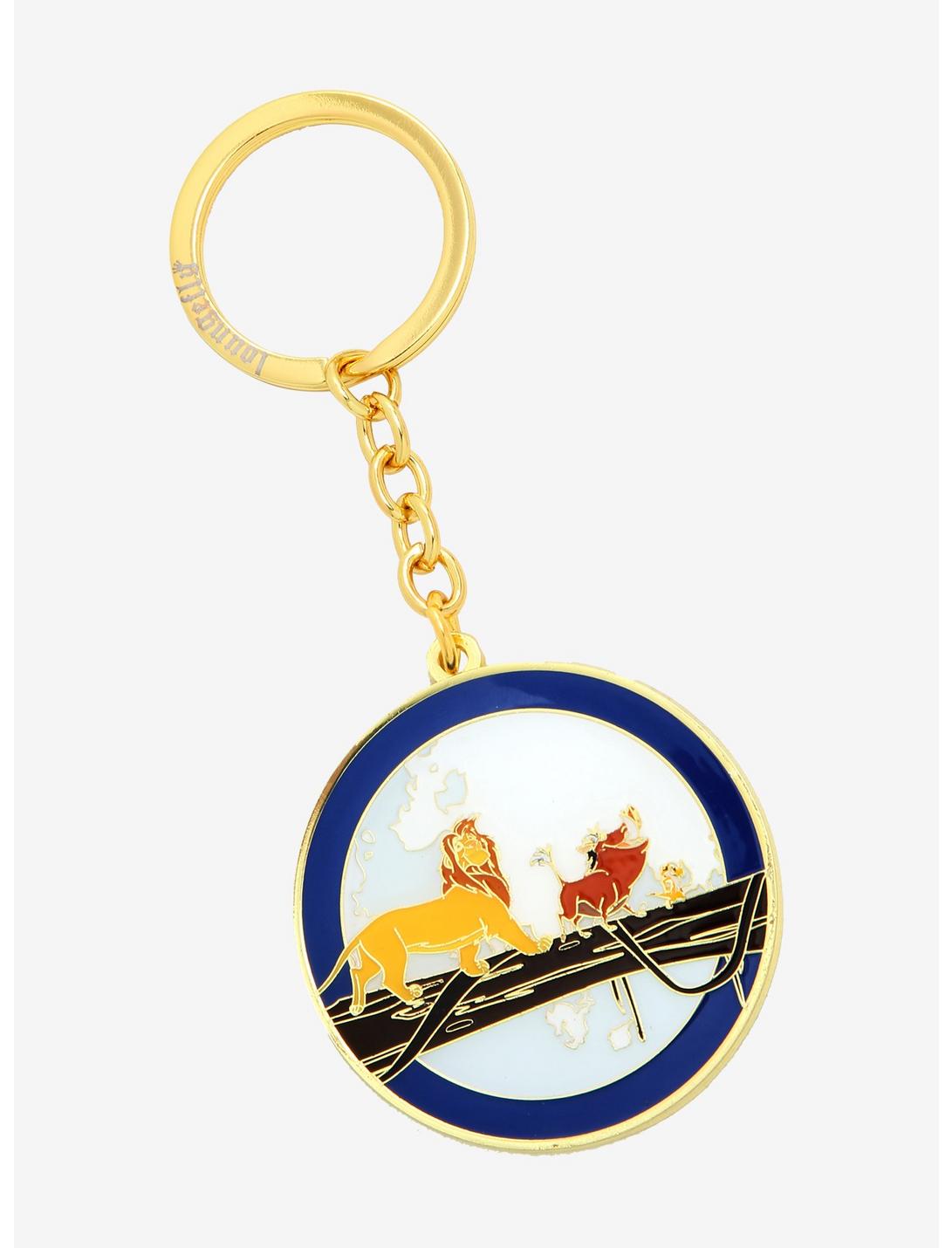 Loungefly Disney The Lion King Moonlight Enamel Keychain - BoxLunch Exclusive, , hi-res