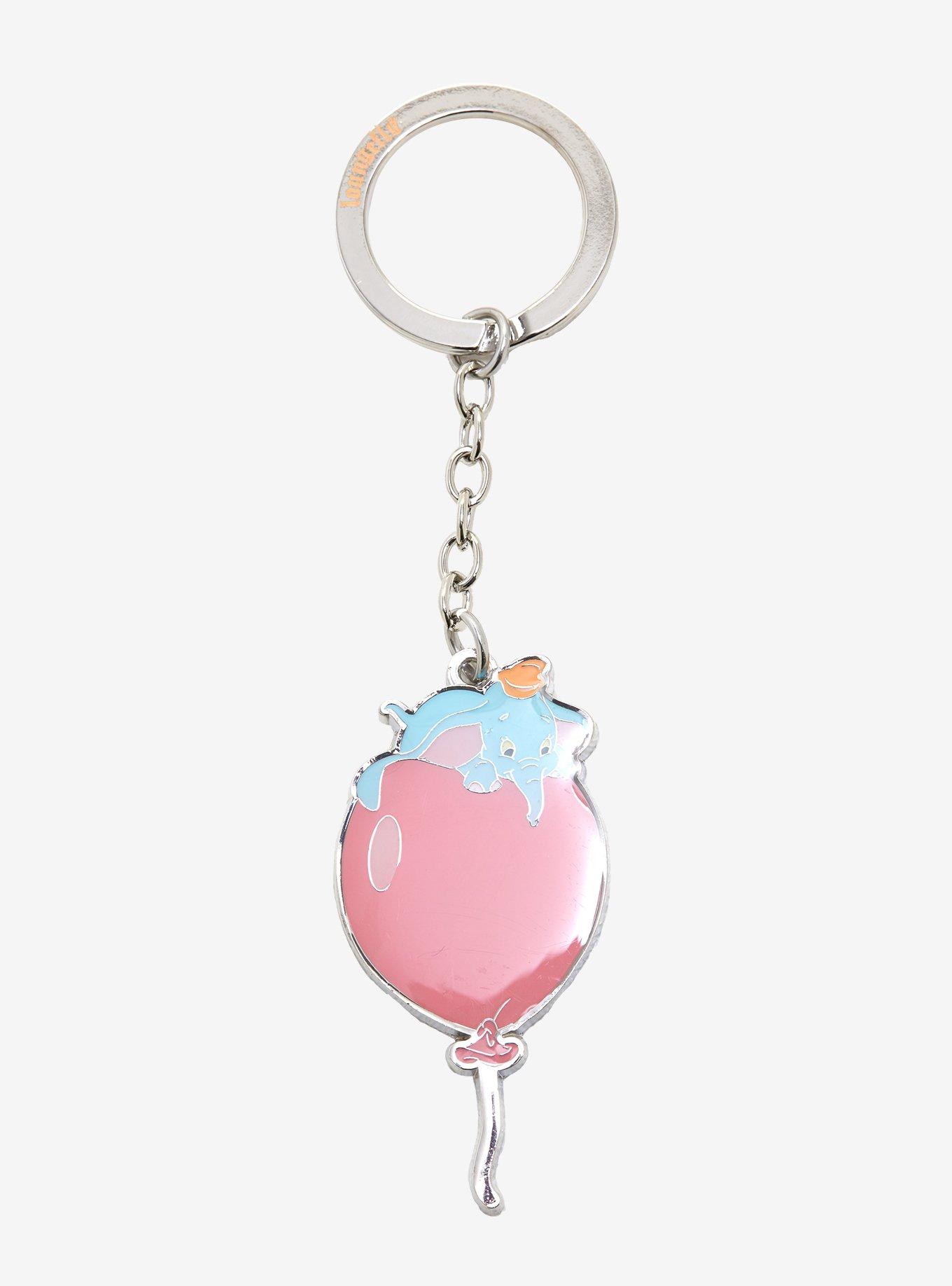 Loungefly Disney Dumbo Dreamy Balloon Enamel Keychain - BoxLunch Exclusive, , hi-res