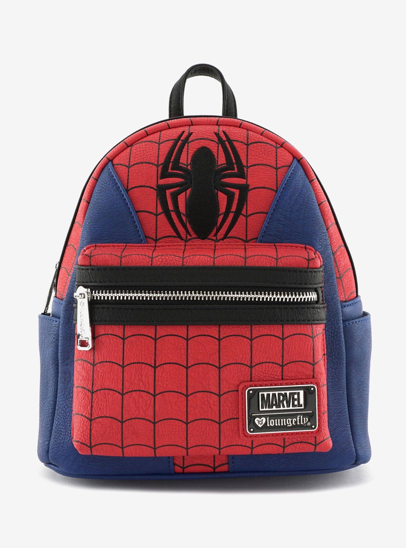 Hot Topic Marvel Spider-Man Pull Tab Backpack, spiders tab 