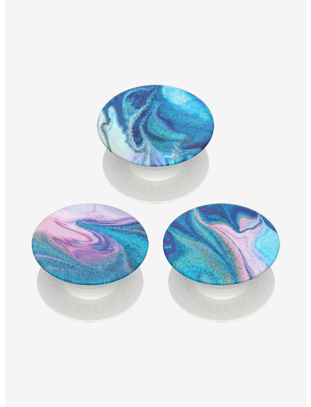 PopSockets Pop Minis Blue Swirl Phone Grip & Stand 3 Pack, , hi-res
