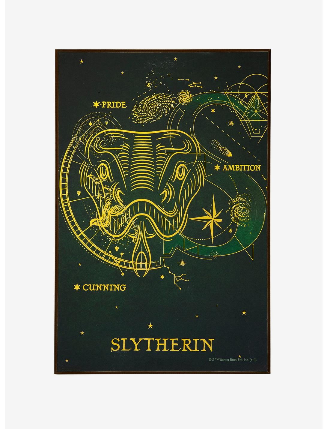Harry Potter Slytherin Constellation Wood Wall Art, , hi-res