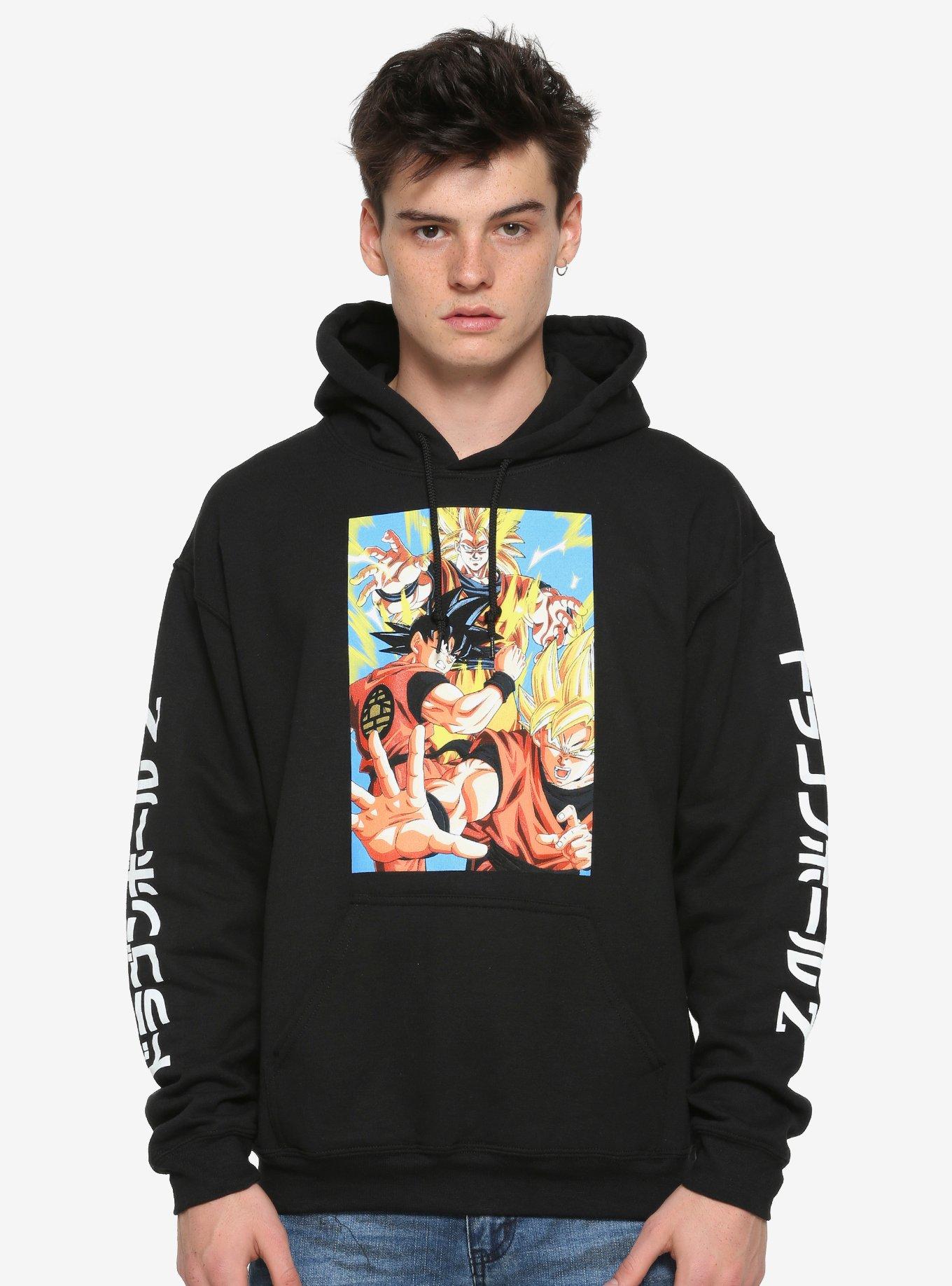 Goku hoodie hot topic on sale