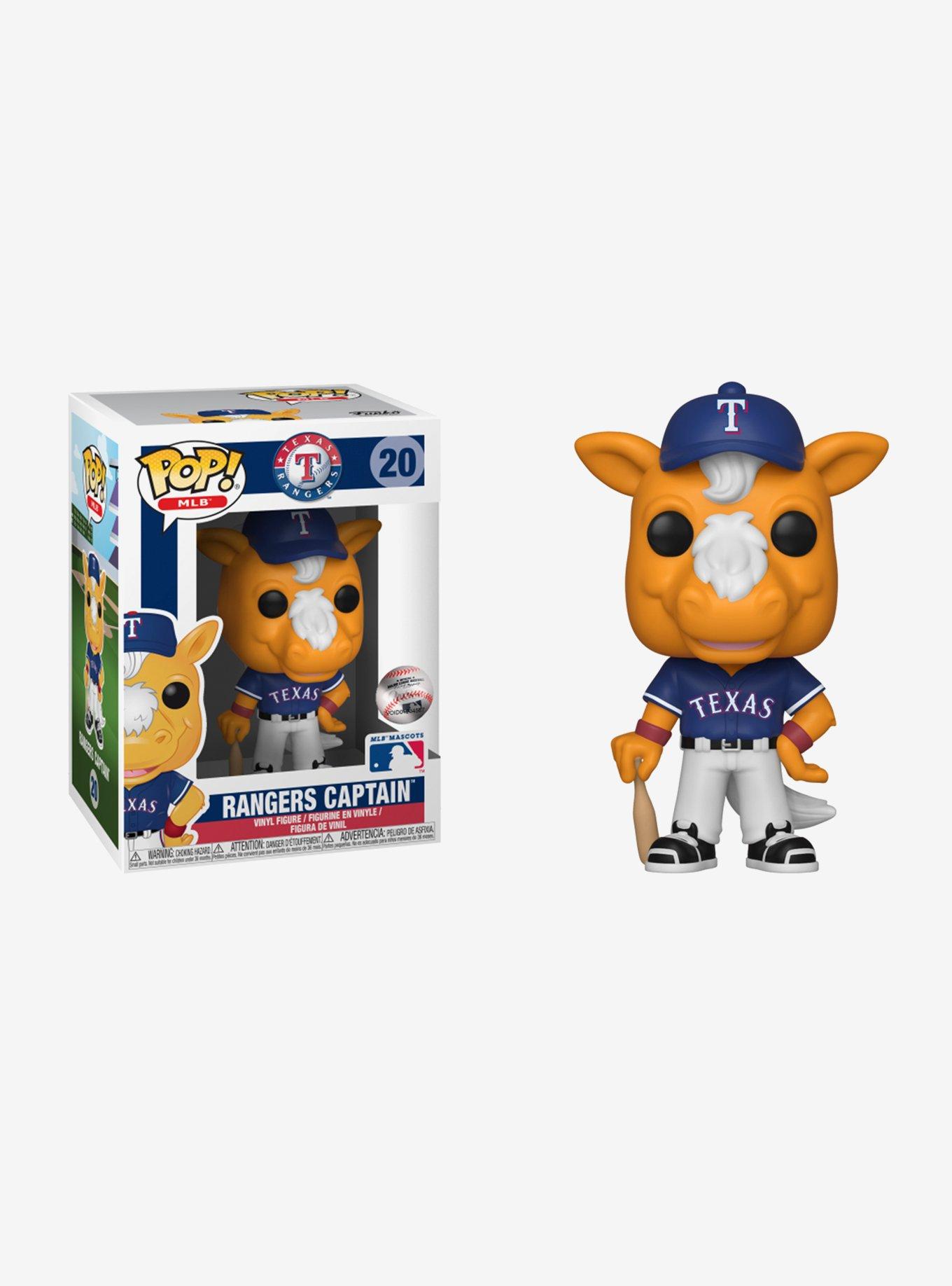 Funko Texas Rangers Pop! MLB Rangers Captain Vinyl Figure, , hi-res