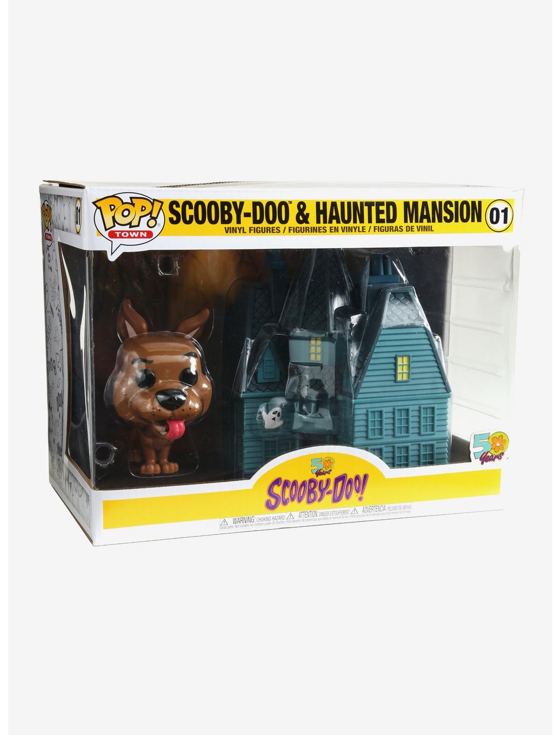 Funko Scooby-Doo Pop! Town Scooby-Doo & Haunted Mansion Vinyl Figures, , hi-res