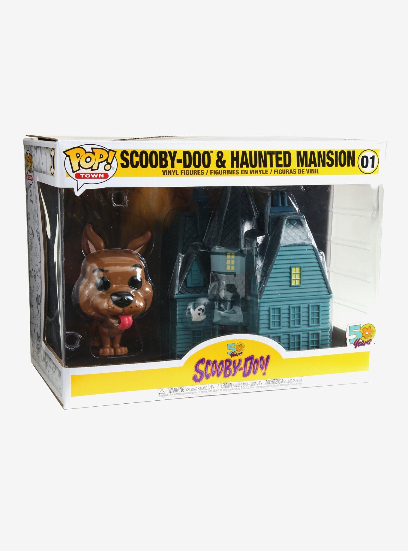 Funko Scooby-Doo Pop! Town Scooby-Doo & Haunted Mansion Vinyl Figures, , hi-res